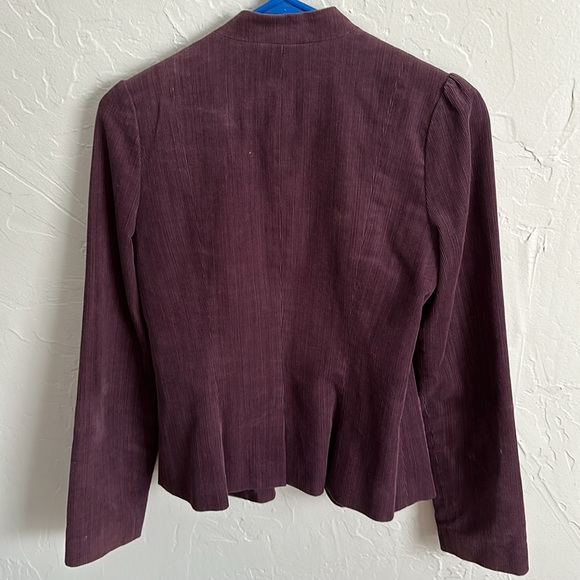 Halogen purple corduroy blazer, size small. - Picture 7 of 7